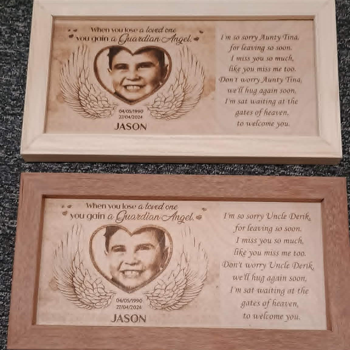 BESPOKE FAMILY TRIBUTES & MEMORIALS