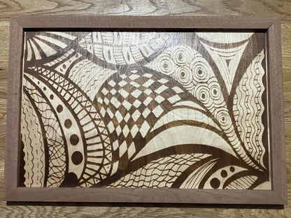 Abstract Art - Textured Curves