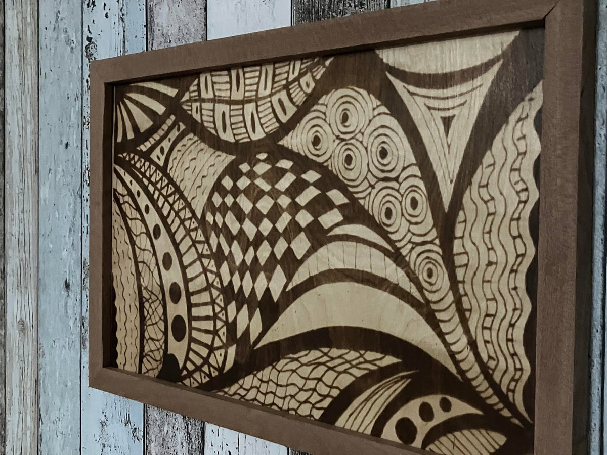 Abstract Art - Textured Curves