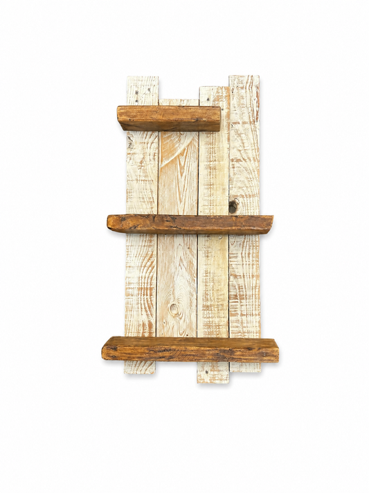 Rustic Reclaimed Wooden Shelf