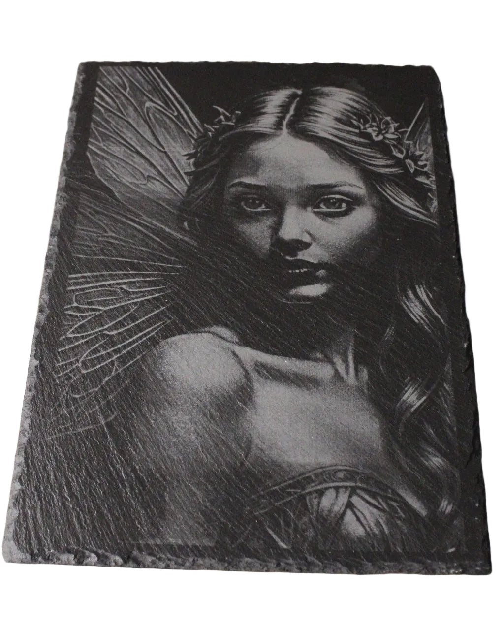 Fairy Engraved on Slate
