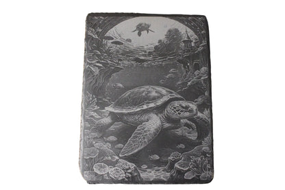 Sea Turtle Engraving