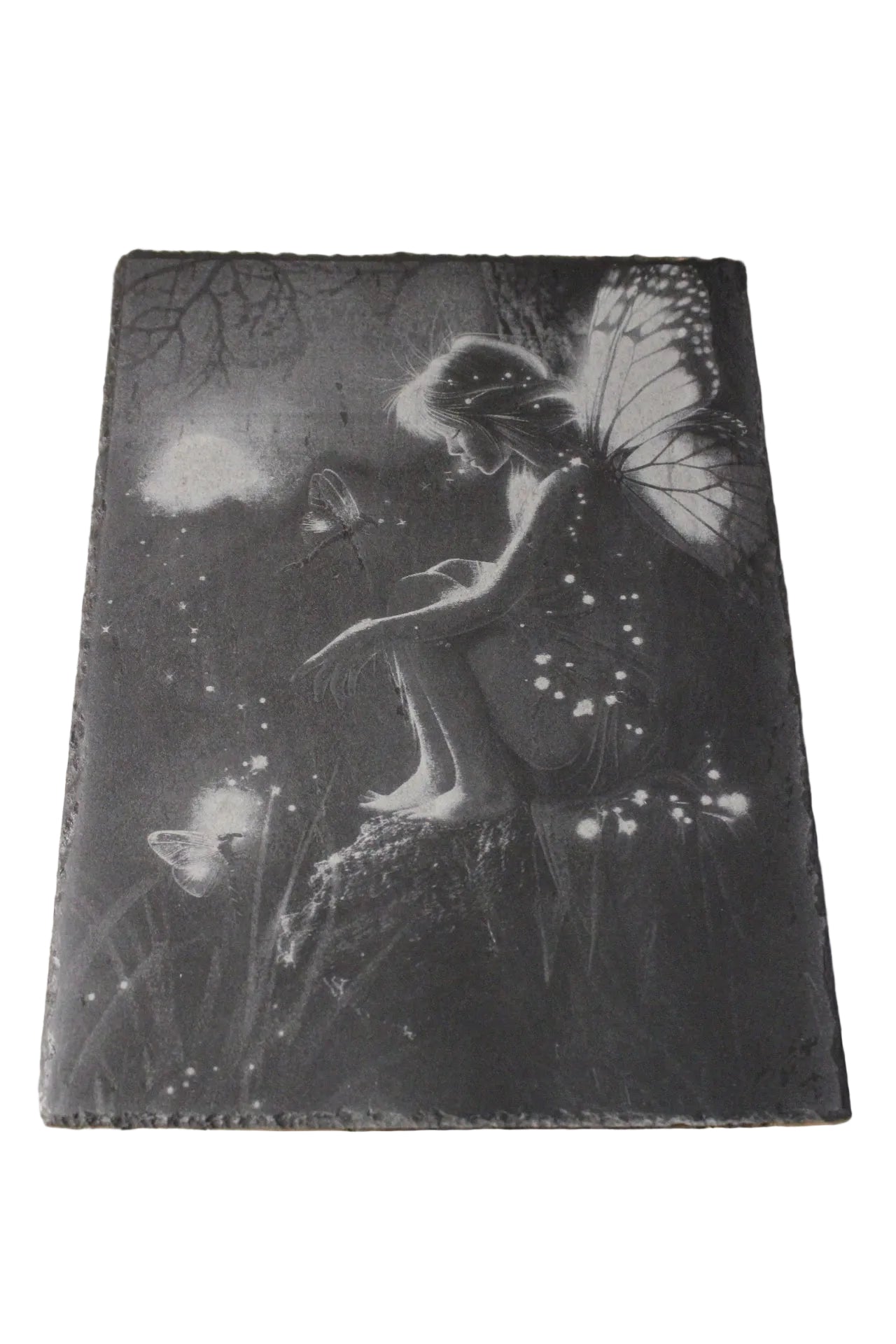 Fairy Engraved on Slate