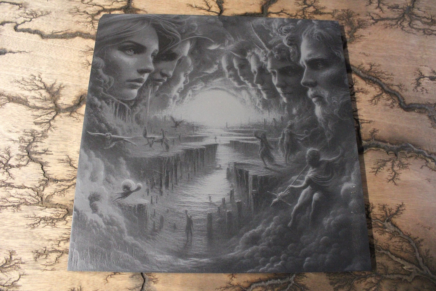 Dreamscape - Slate Engraving