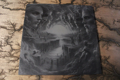 Dreamscape - Slate Engraving
