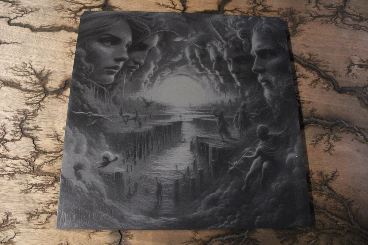 Dreamscape - Slate Engraving