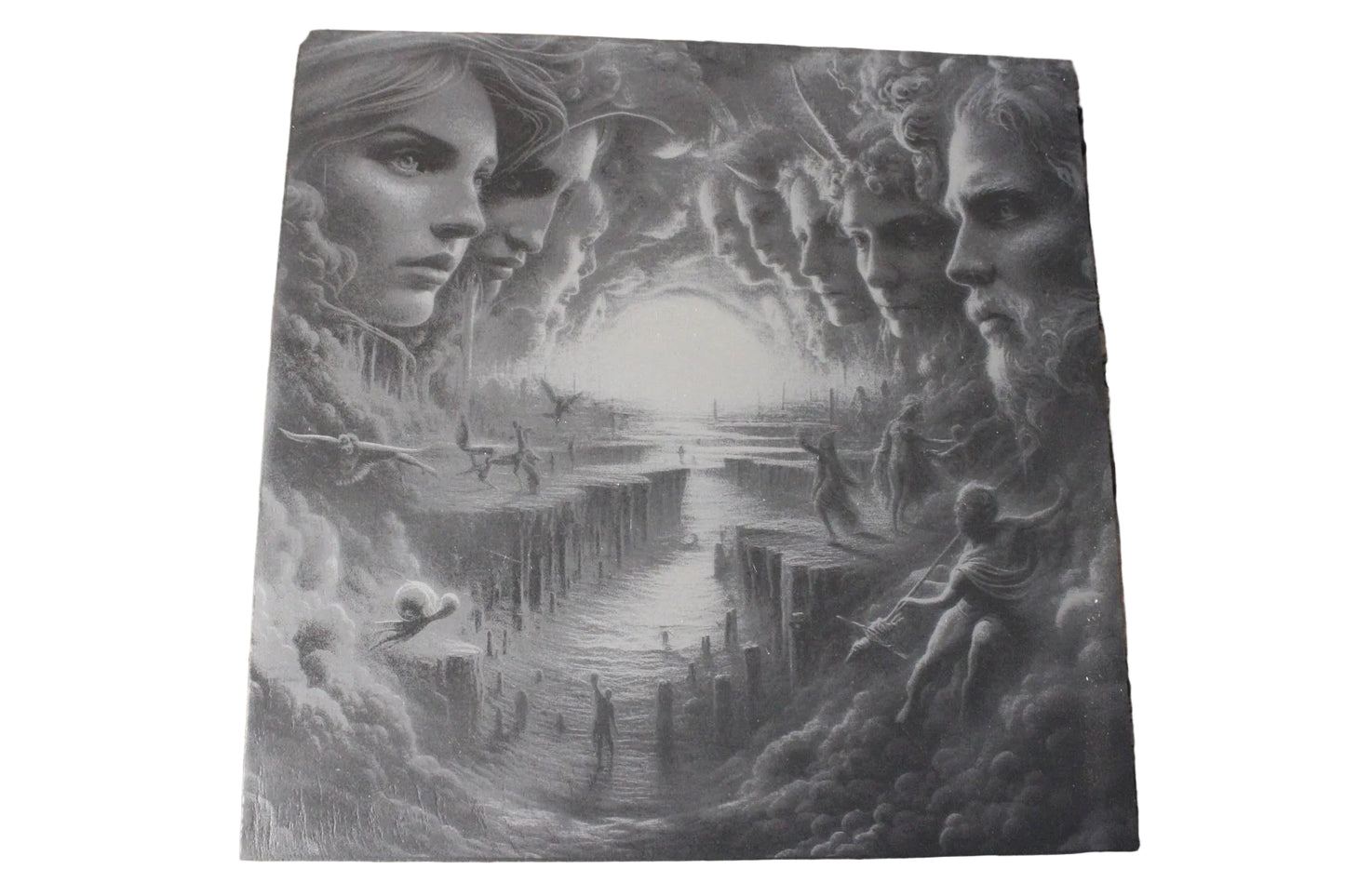 Dreamscape - Slate Engraving