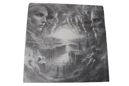 Dreamscape - Slate Engraving
