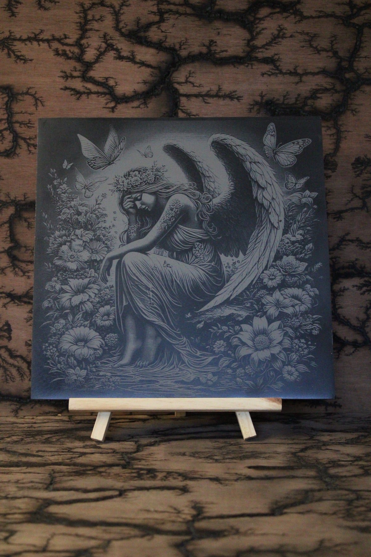 Heavenly Angel  Engraved Slate