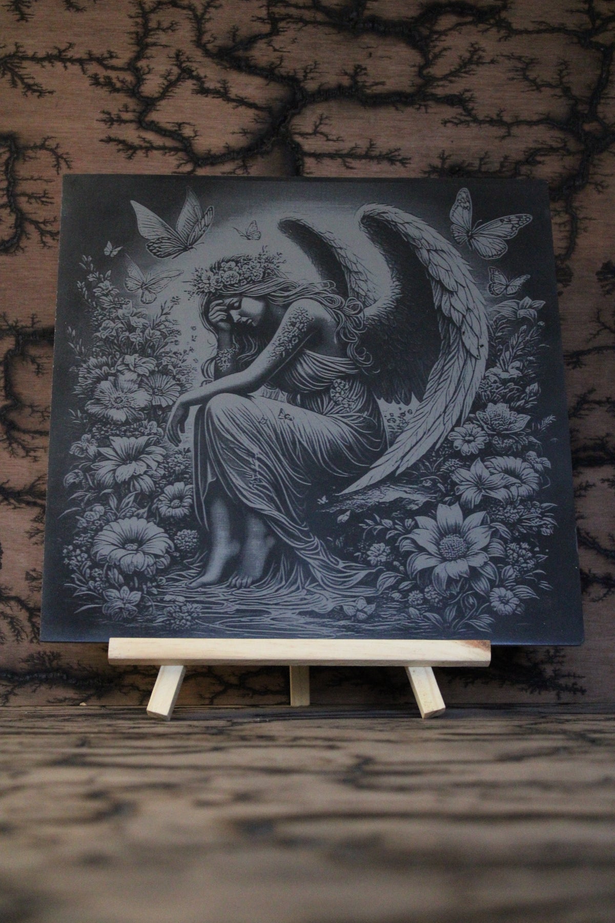 Heavenly Angel  Engraved Slate