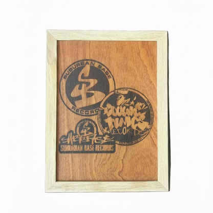 Engraved Rave Wall Art - Suburban Records