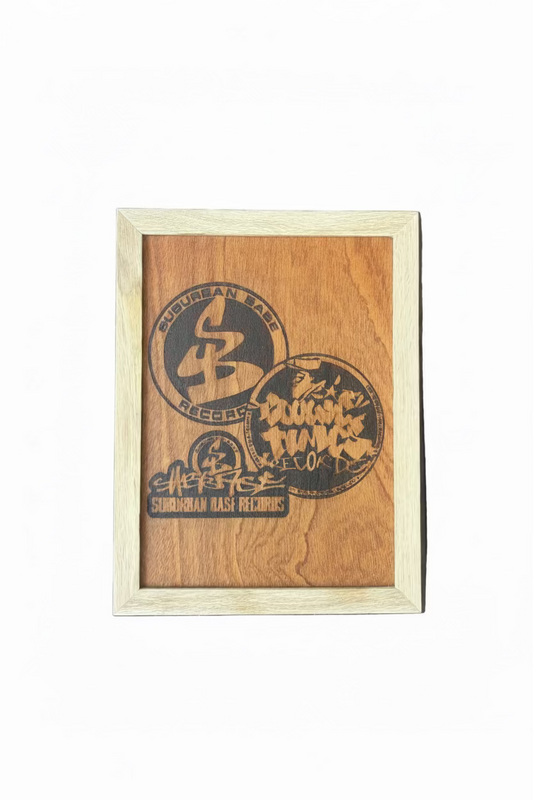 Engraved Rave Wall Art - Suburban Records