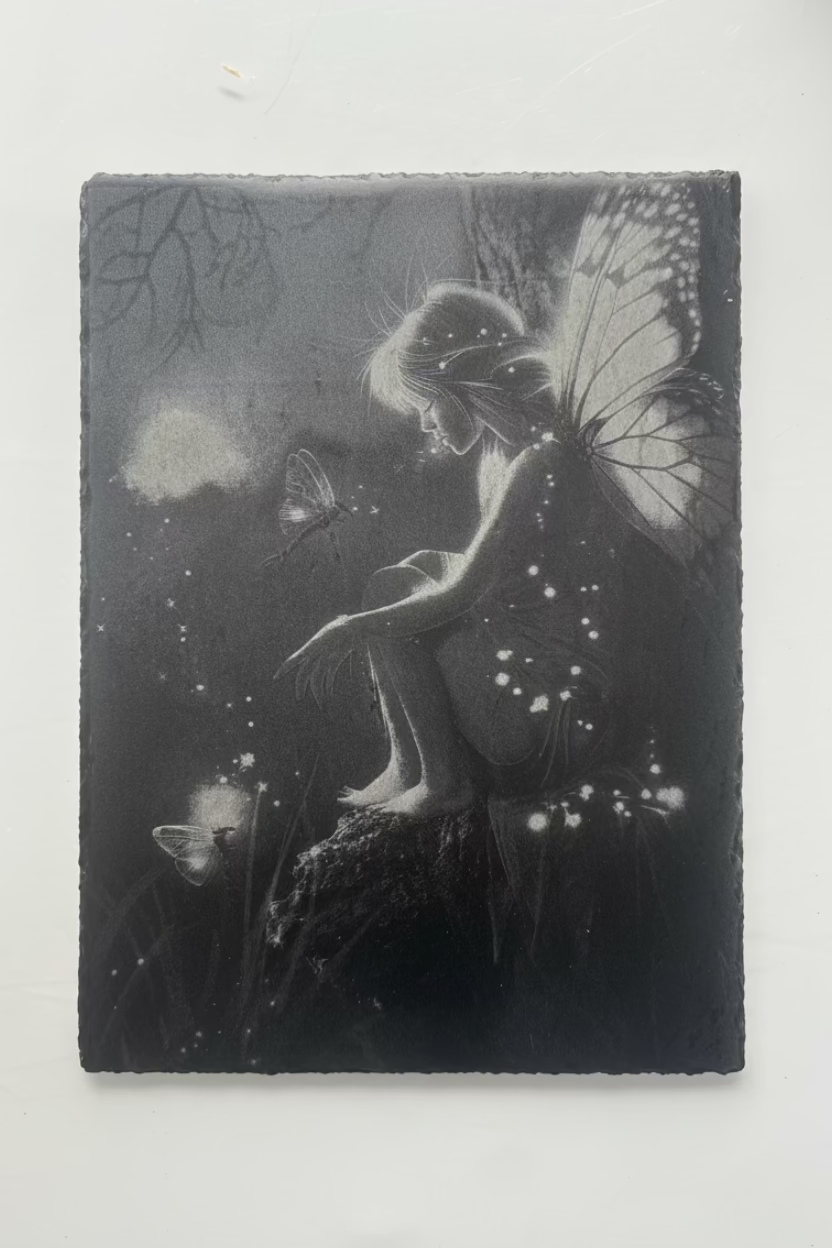 Fairy - Slate Engraving