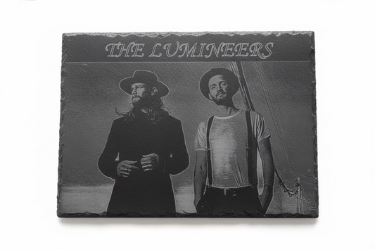 The Lumineers - Slate Engraving