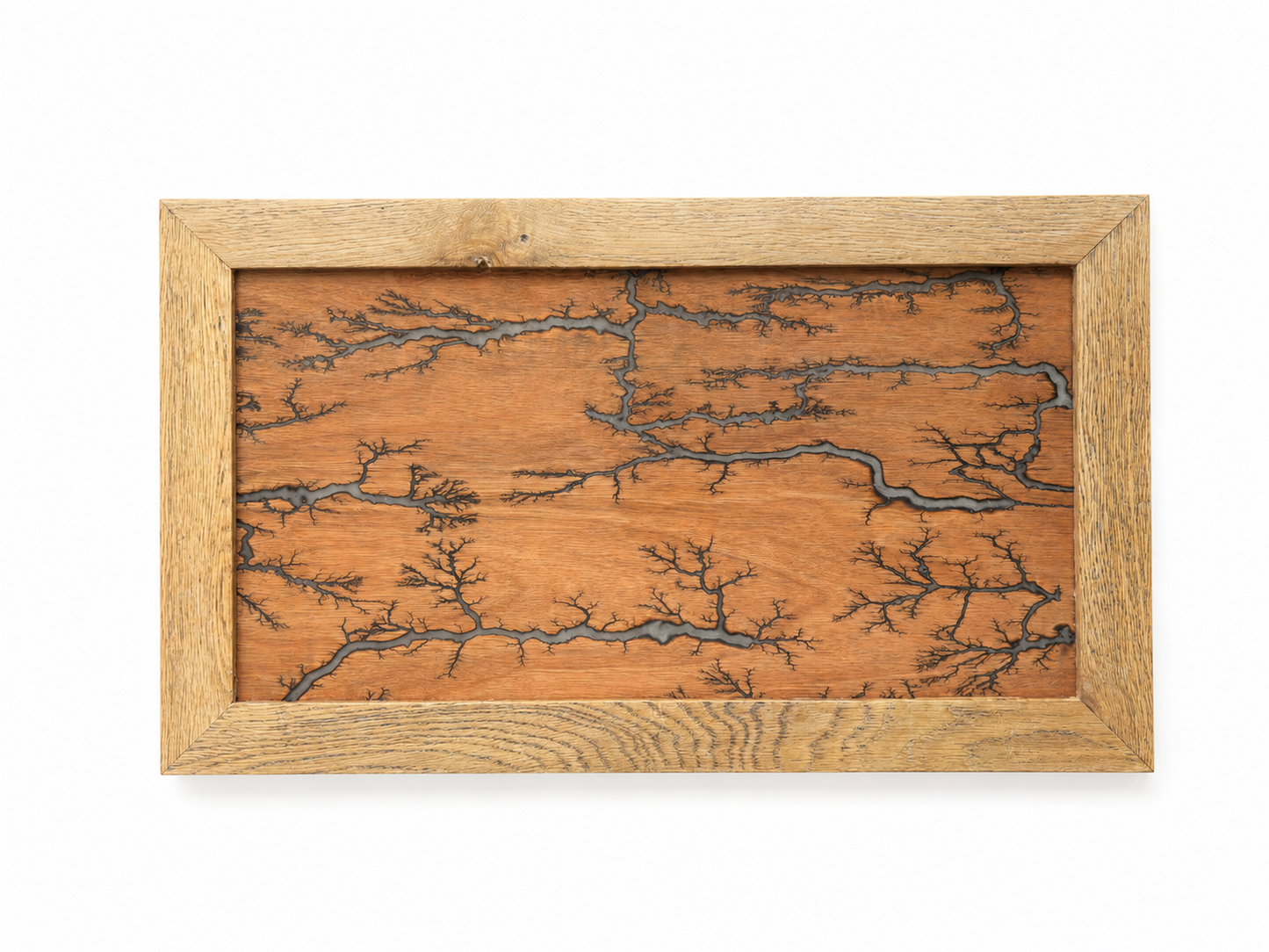 Lichtenberg Wall Art Blue Resin - Photo Luminescent