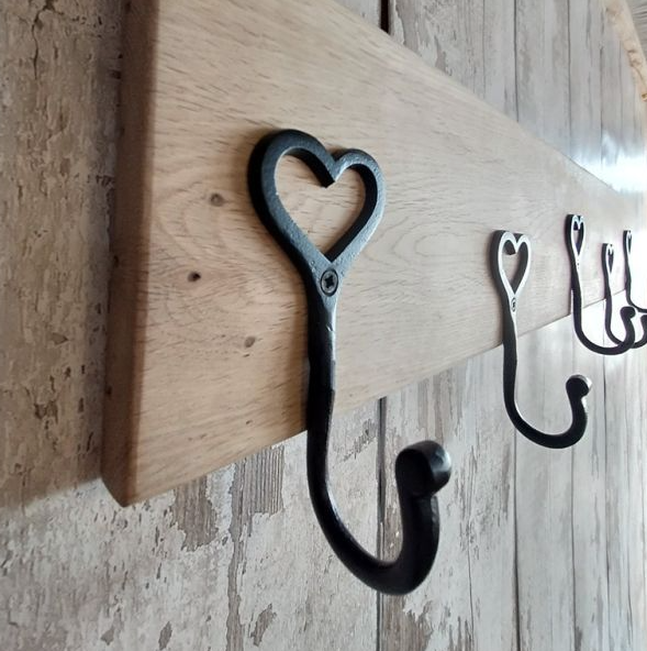 Coat Hook On Reclaimed Wood